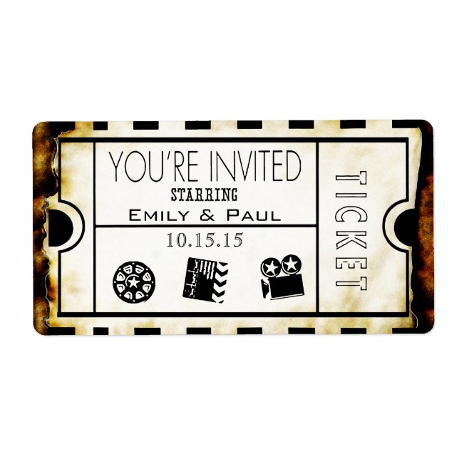 Eins Save the Date zulassen (Vorne)