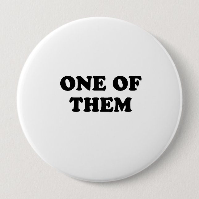 Eins von ihnen button (Vorderseite)