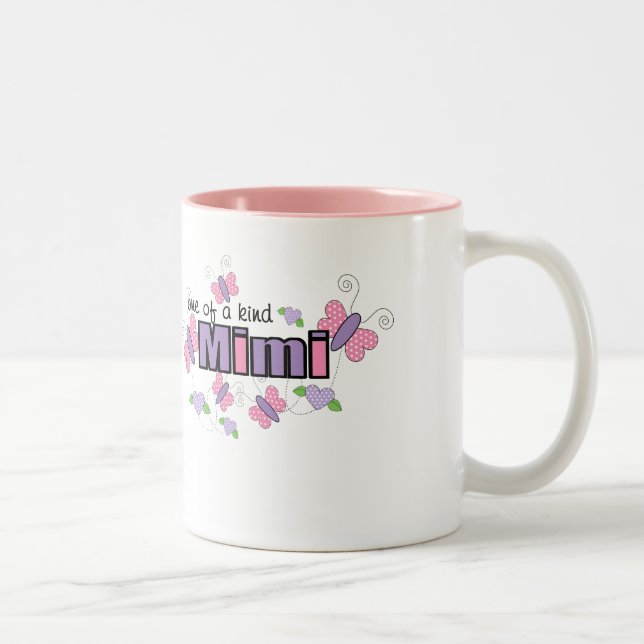 Eins von netten Mimi Zweifarbige Tasse (Rechts)