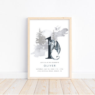 eins   Willkommenszeichen der Dragon Boys zum 1. G Poster