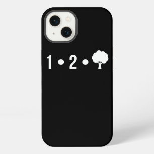 Eins Zwei Baum Lustige Flugsicherung Immergrün iPhone 13 Hülle