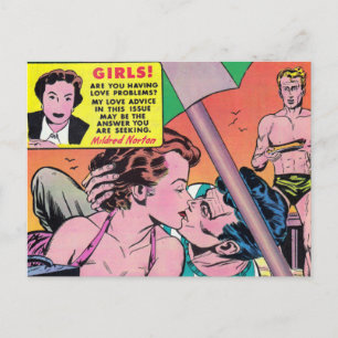 Einsam am Strand hören Postkarte