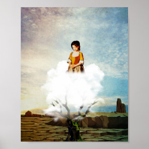 einsam in der Wüste Poster