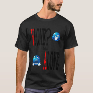 einsam mehr wie allein Streetwear Meme Geschenk Ne T-Shirt