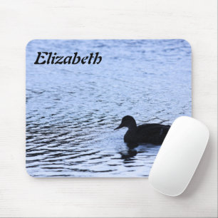 Einsame Enten-Wildlife-Lake-Wasser-Ripple-Fotograf Mousepad