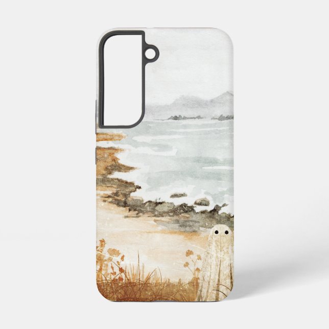 Einsame Küsten Samsung Galaxy Hülle (Rückseite)