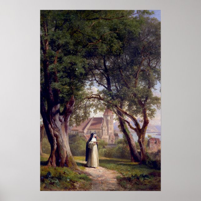 einsame Nonne Poster (Vorne)