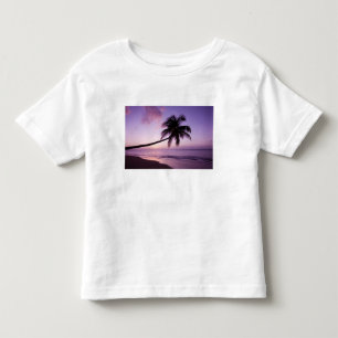 Einsame Palme bei Sonnenuntergang, Coconut Grove S Kleinkind T-shirt