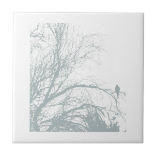 EINSAME TAUBE, AQUA FLIESE