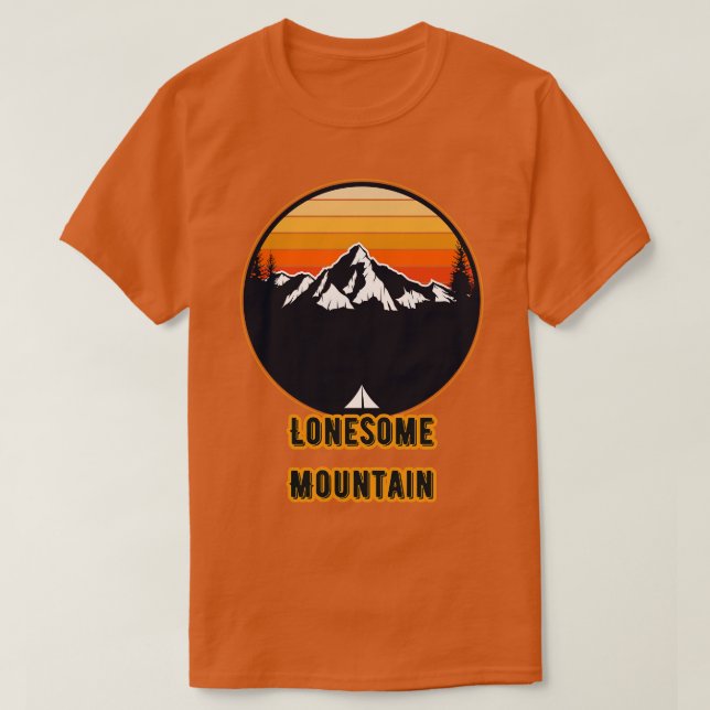 einsamer Berg T-Shirt (Design vorne)