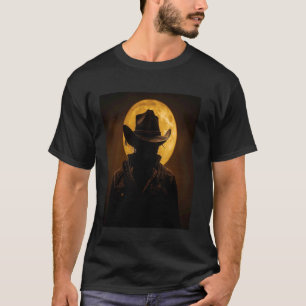 Einsamer Cowboy, der allein durch sich selbst Schm T-Shirt