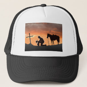 Einsamer Cowboy Truckerkappe