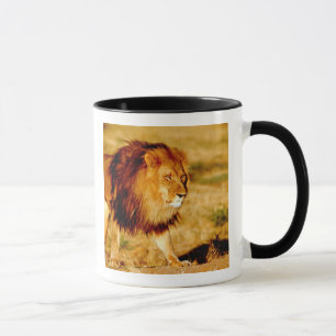 Einsamer Löwe Tasse