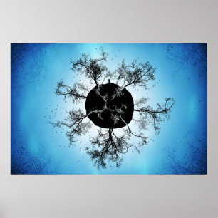 Einsamer Planet Poster