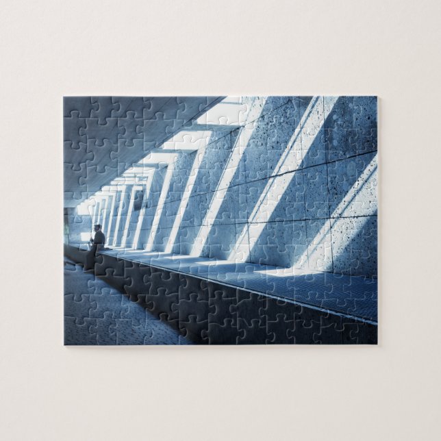 Einsamer Saxophone Player - 8x10 - 110 Stk. Puzzle (Horizontal)