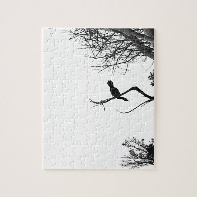 Einsamer Vogel Puzzle (Vertikal)