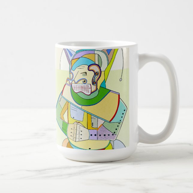 "Einsamer Wolf" durch Ruchell Alexander Kaffeetasse (Rechts)