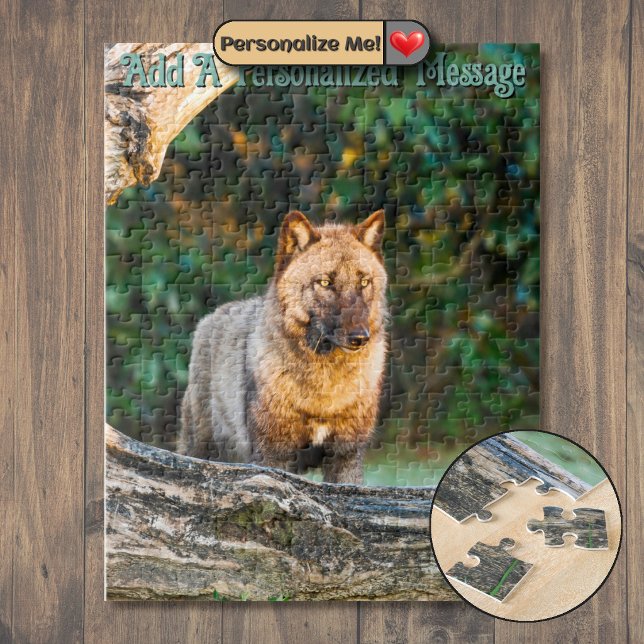 Einsamer Wolf Puzzle (Solo Wolf Jigsaw Puzzle)