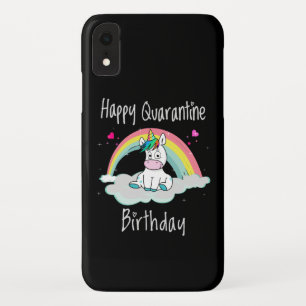 Einsames Geburtstags-Einhorn Regenbogen Case-Mate iPhone Hülle