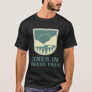 Einsames Leben, Jagen und Fischen T-Shirt