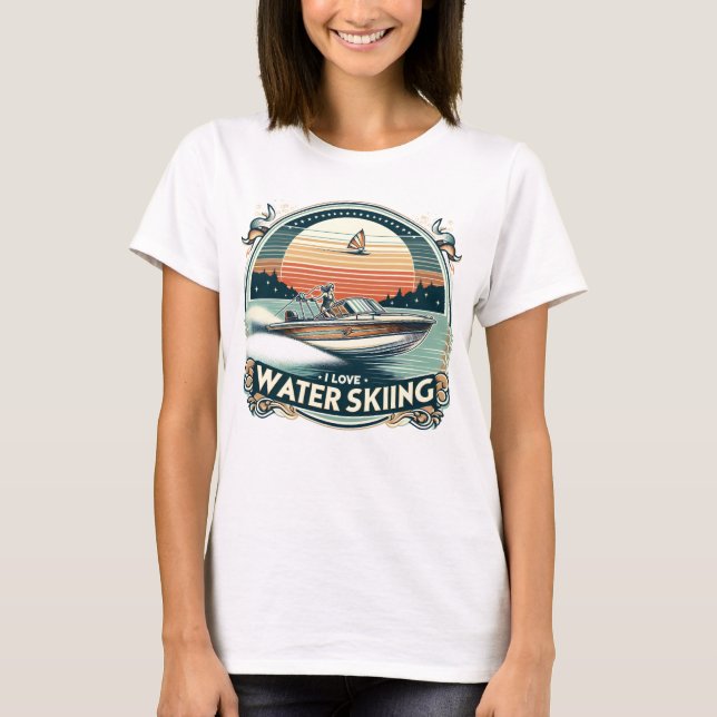 Einsamkeit auf See T-Shirt (Vorderseite)