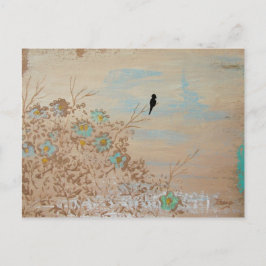 Einsamkeit aus der Originalmalerei Postkarte