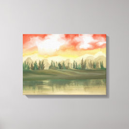 Einsamkeit des sprichlosen Geistes Leinwanddruck