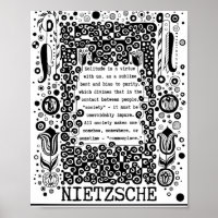 Einsamkeit ist ein Tugendspruch von Nietzsche