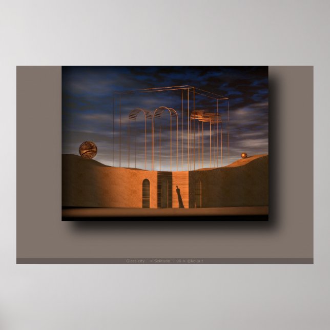 Einsamkeit... Poster (Vorne)