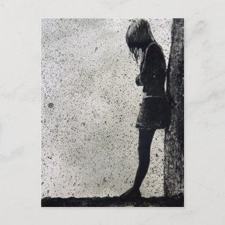 Einsamkeit Postkarte