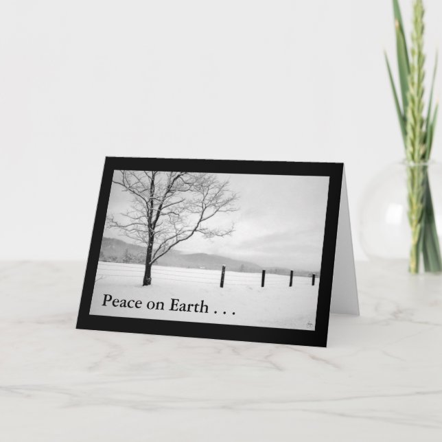 Einsamkeits-Karte - Weltfrieden Karte (Vorderseite)