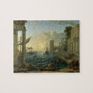 Einschiffung der Königin von Sheba - Claude Lorrai Puzzle