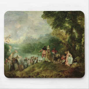 Einschiffung für Cythera, 1717 Mousepad