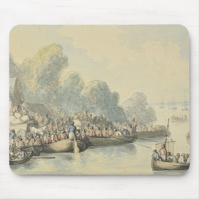 Einschiffung in Southampton am 20. Juni nach Lord Mousepad (Vorne)