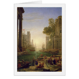 Einschiffung von St. Paula Romana bei Ostia,