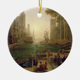 Einschiffung von St. Paula Romana bei Ostia, Keramikornament