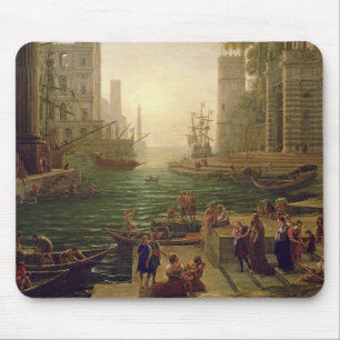 Einschiffung von St. Paula Romana bei Ostia, Mousepad