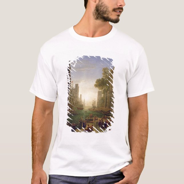 Einschiffung von St. Paula Romana bei Ostia, T-Shirt (Vorderseite)