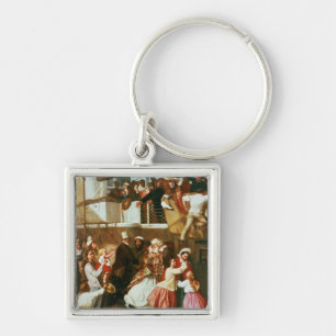 Einschiffungs-Szene Schlüsselanhänger