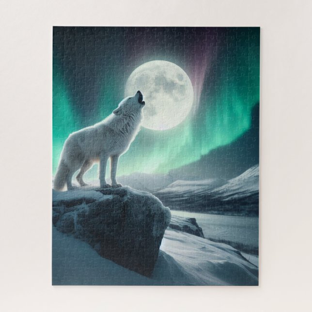 Einschleusen in die Nordlichter Puzzle (Vertikal)