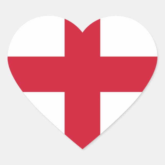 einschließen Herz-Aufkleber (Vorderseite)