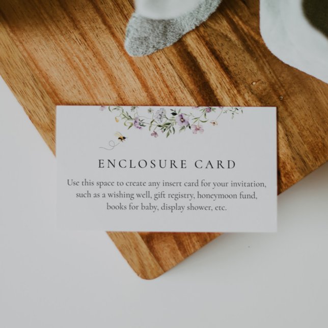 Einschließungskarte für Bienen und Lavendel Begleitkarte (Von Creator hochgeladen)