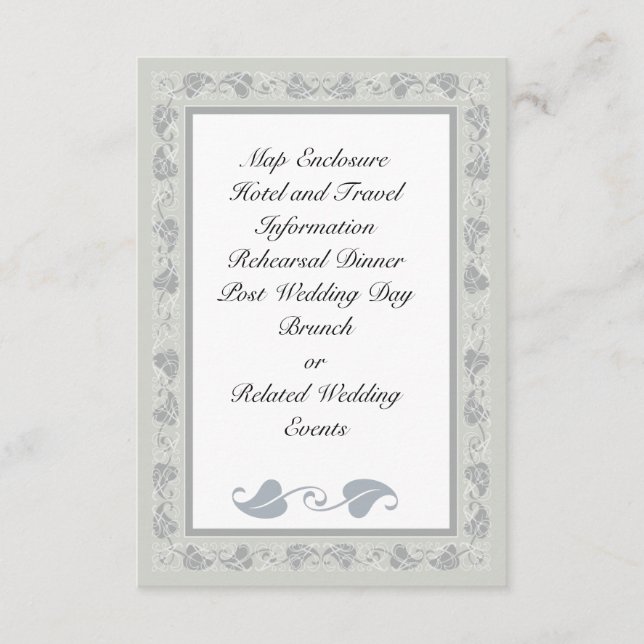 Einschließungskarte für Reben Begleitkarte (Vorderseite)