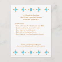 Einschließungskarte für Santa Fe-Richtung im Südwe