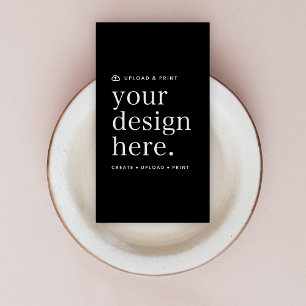 Einschließungskarte Ihr Design-Upload Begleitkarte