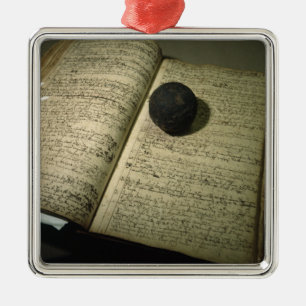 Einschreibungsbuchform die Zeit des Kampfes Ornament Aus Metall