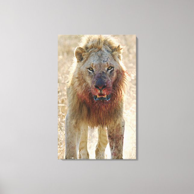 Einschüchterung Leinwanddruck (Vorderseite)