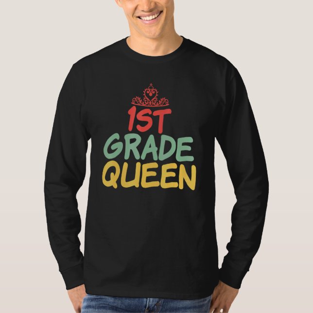 Einschulung der Königin T-Shirt (Vorderseite)