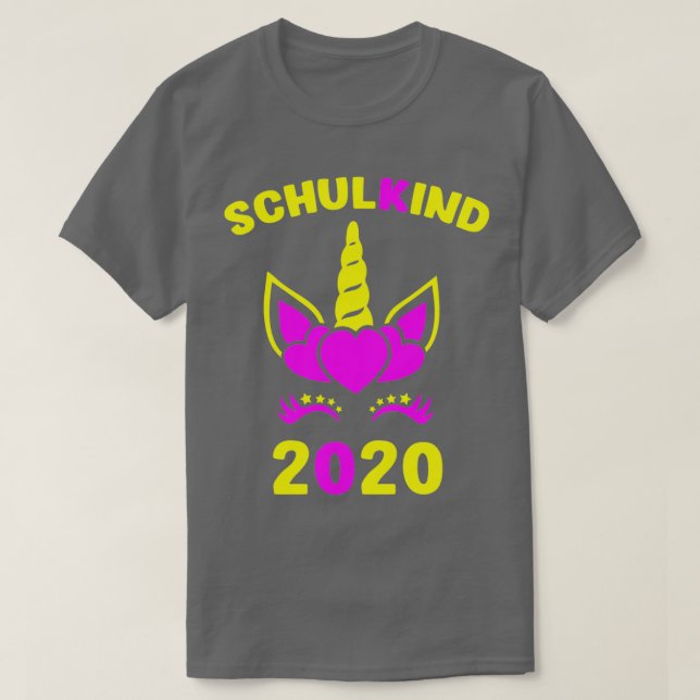 Einschulung von Kindern im Schulalter T-Shirt (Design vorne)