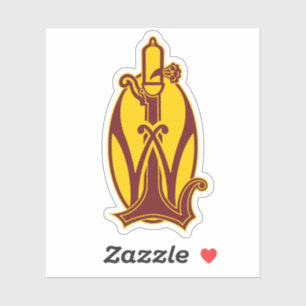 Einseitiger Pfeifkleber Aufkleber